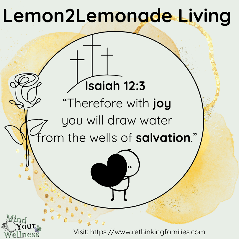 Isaiah 12:3 for Wonderfully Wired & Well © copyright