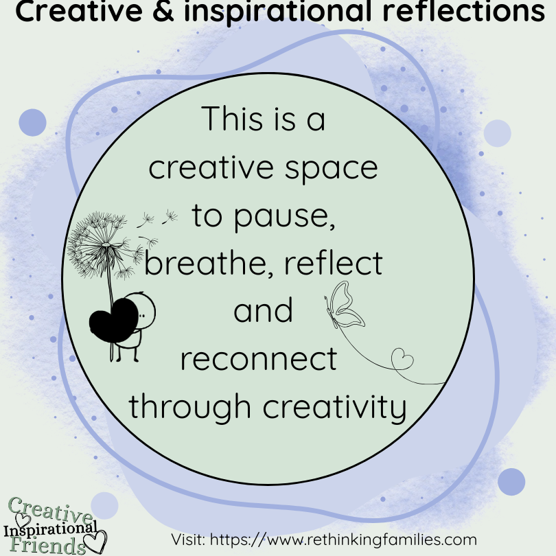 Creative & Inspirational reflections 3 for Wonderfully Wired & Well © copyright