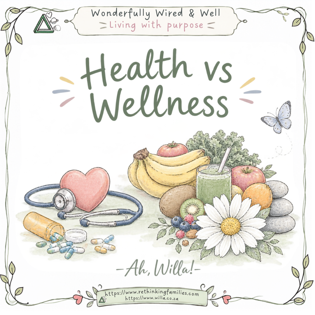 Health vs Wellness