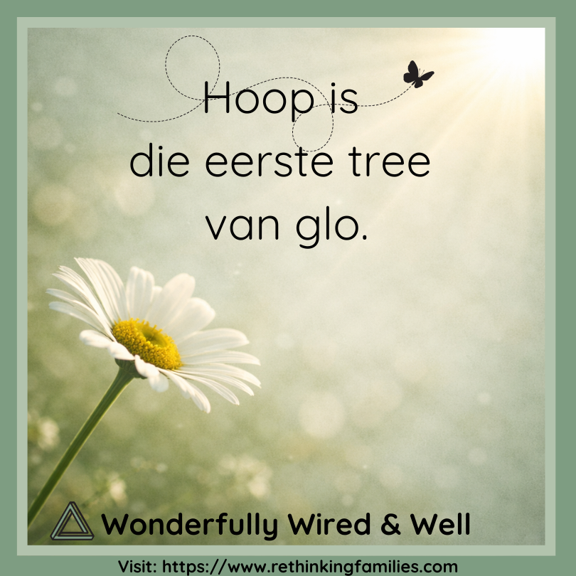 Hoop is die eerste tree van glo for Wired & Well © copyright
