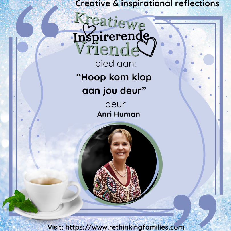 Hoop kom klop aan jou deur2 for Wired & Well © copyright